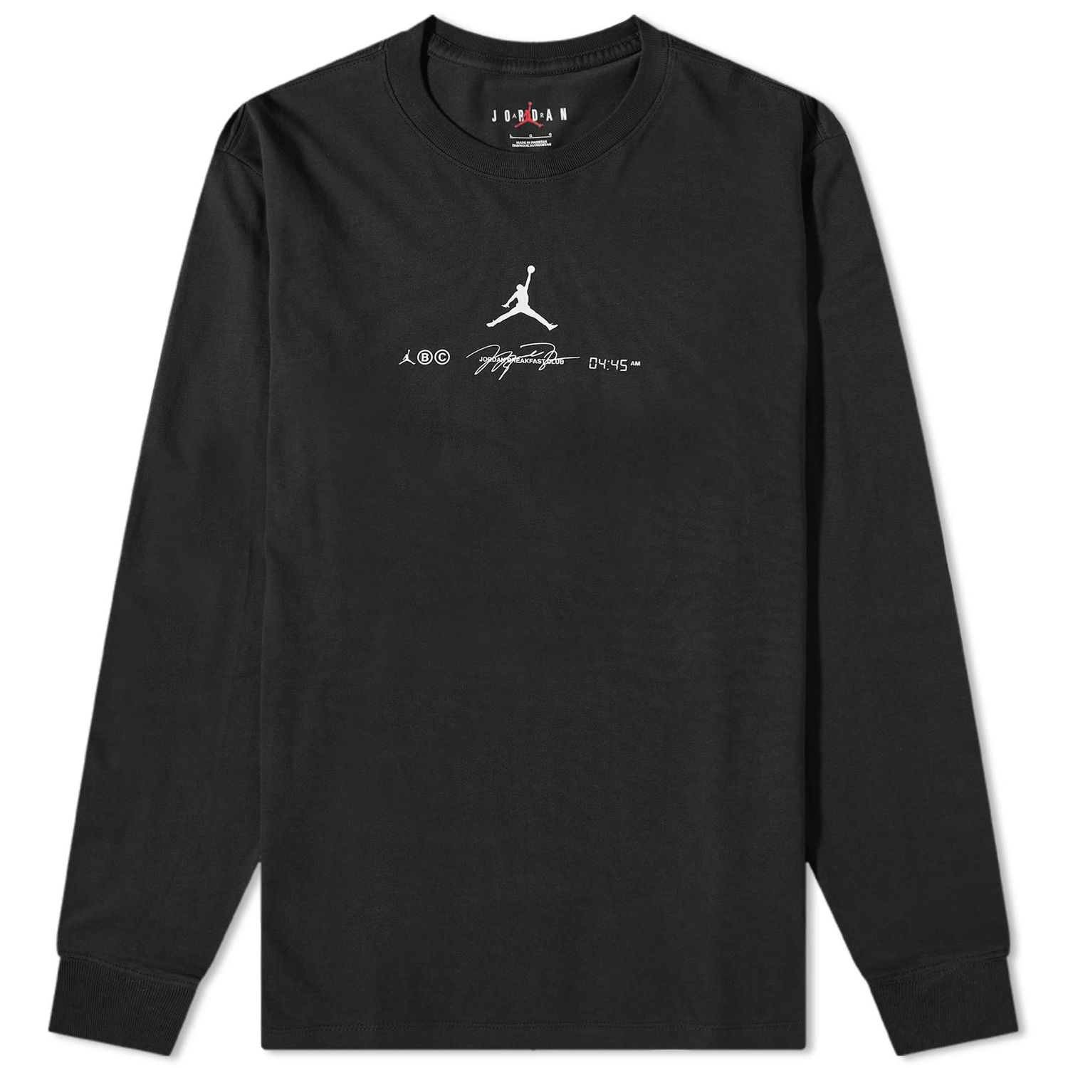 Тениска Jordan Long Sleeve Sport Graphic Tee Черно | DV8446-010, 0