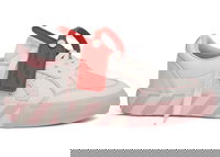 Vulc Low Leather Powder Pink Outlined W