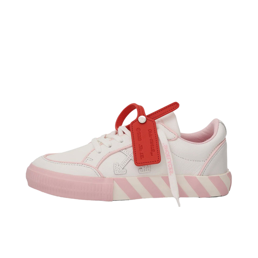 Кецове и обувки Off-White Vulc Low Leather Powder Pink Outlined W Розово | OWIA272S23LEA0040130