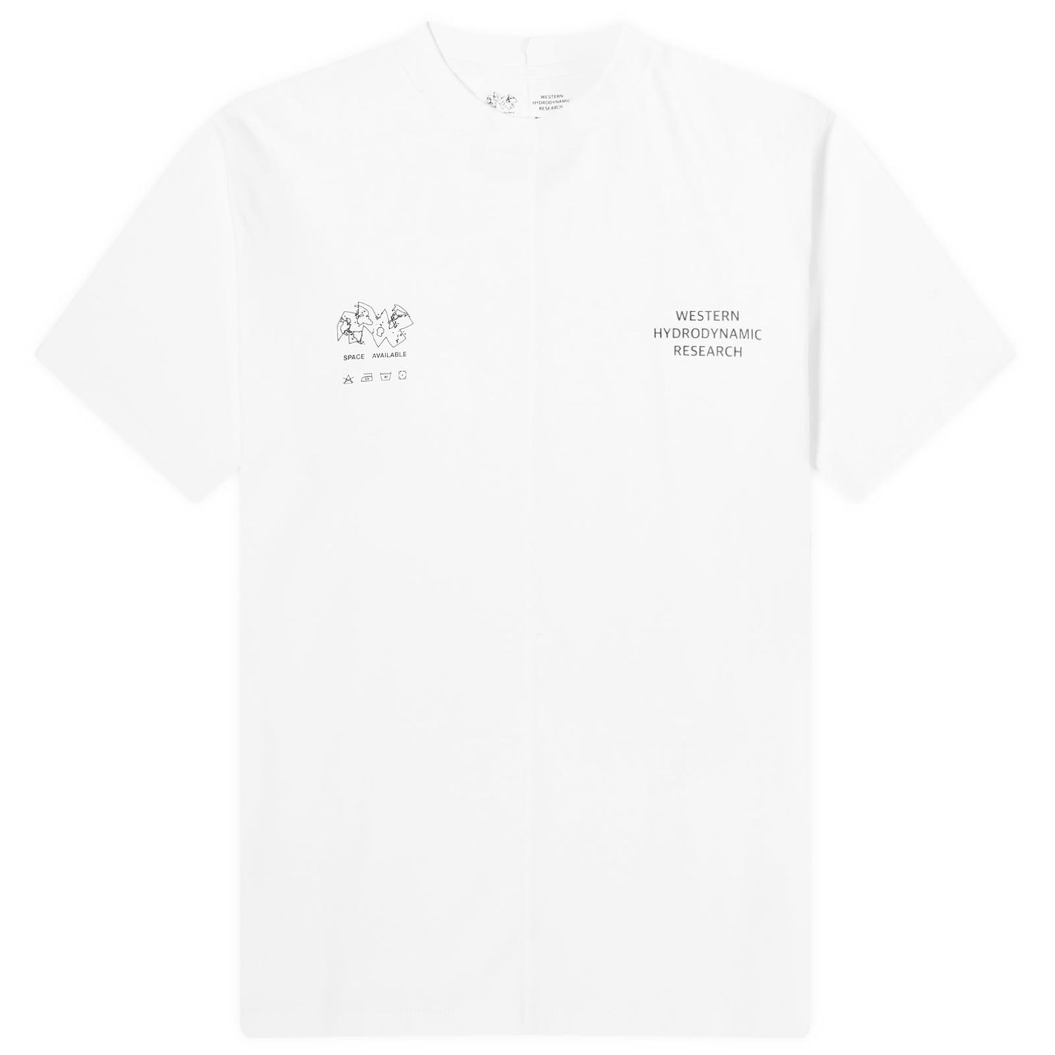 Тениска Space Available WHR Logo Бяло | SA-WLG003-WHT, 0