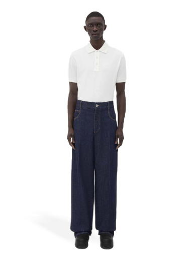 Поло тениска Bottega Veneta Polo Tee Бяло | 682544V01G09000