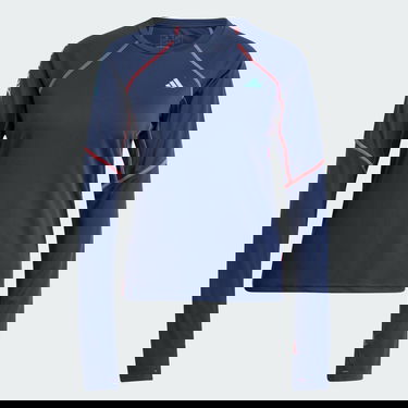 Тениска adidas Originals Adizero Running Long Sleeve Тъмно синьо | IK6548, 5