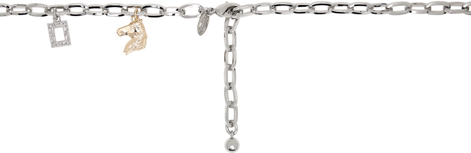 Гривна Vivienne Westwood Vivienne Westwood Charm Chain Belt Металик | 8201007QU-OM001F-, 0