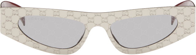 Silver Cat Eye Sunglasses