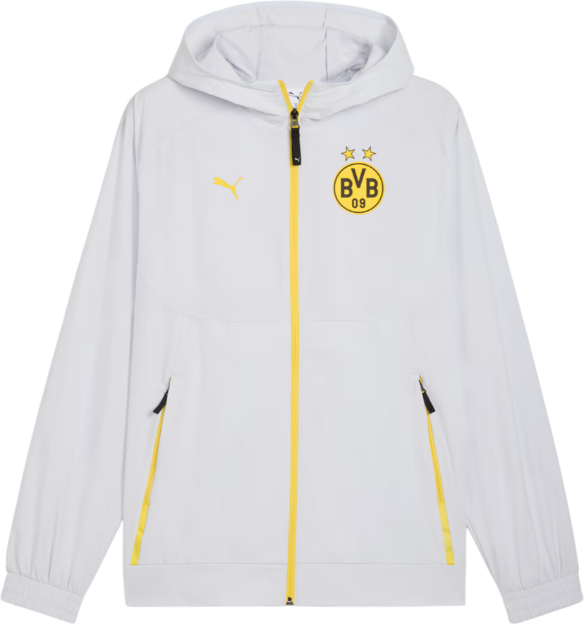 Яке Puma Borussia Dortmund Tech Woven Jacket Бяло | 781698-18