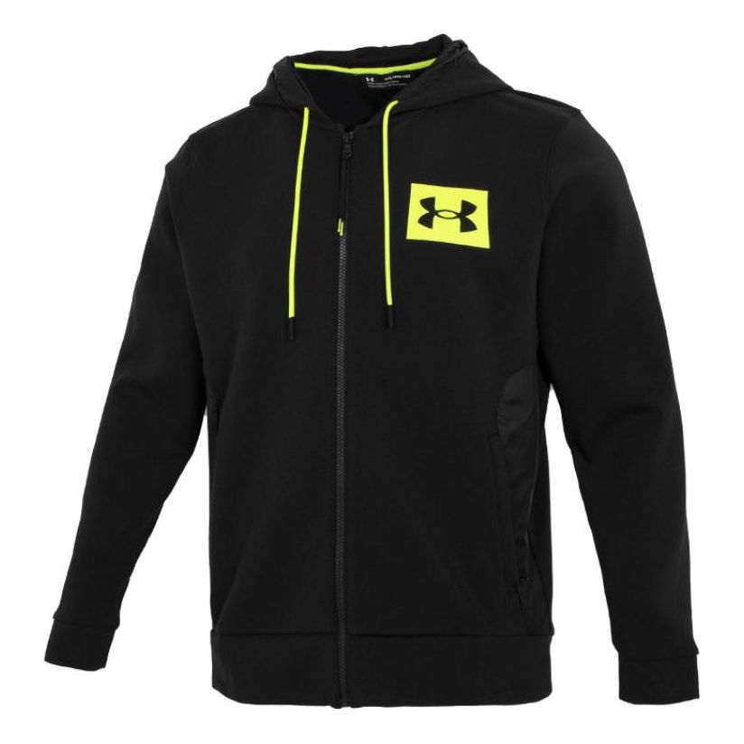 Суитчър Under Armour Summit Knit Full-Zip Hoodie Черно | 1366232-001