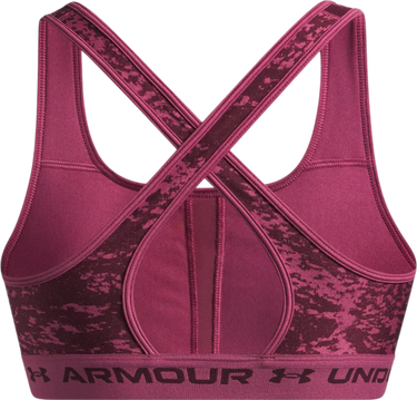 Сутиен Under Armour Under Armour Crossback Mid Print Sports Bra Розово | 1361042-659, 1