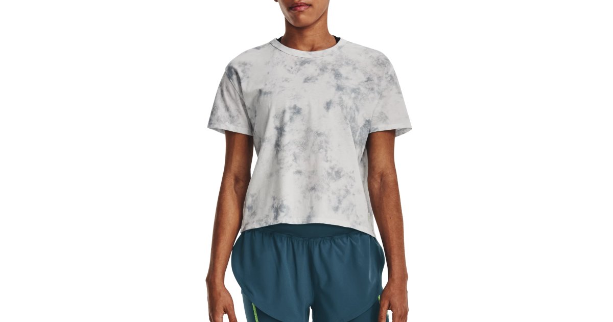 Тениска Under Armour Run Anywhere Graphic Tee Бяло | 1376827-006, 1