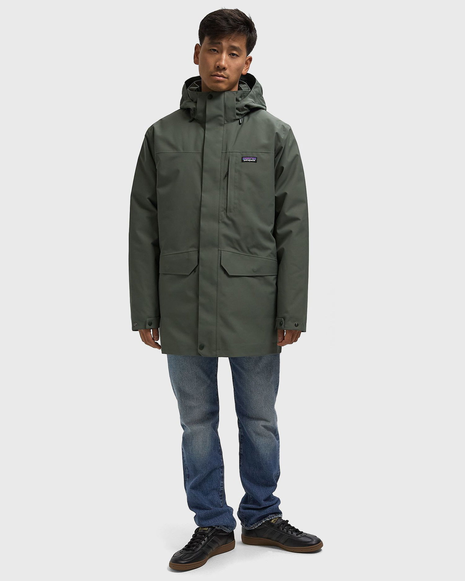 Парка Patagonia Tres 3-in-1 Parka Зелено | 28389-OLGG, 1