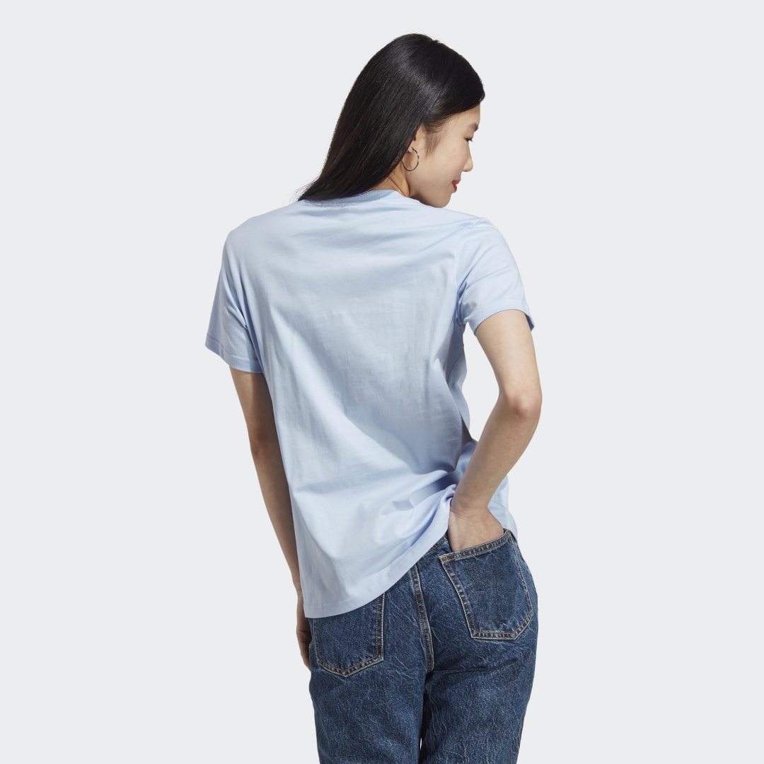 Тениска adidas Originals LOUNGEWEAR Essentials Logo Tee Синьо | IC0637, 1