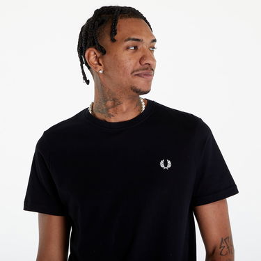 Тениска Fred Perry Logo Tee Черно | M1600-102, 4