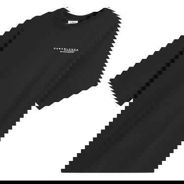 Тениска Casablanca Casablanca Glitch Orchid Beyond Destiny Spring-Summer 2022 Oversized T-Shirt Черно | M-SP26-JTS-044-06, 0