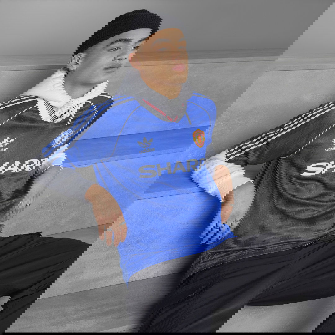 Фланелка adidas Originals Manchester United OG 1988-90 Third Jersey Тъмно синьо | IP5544, 1