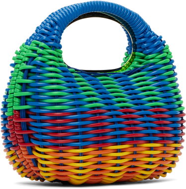 Дамска чанта sacai Sacai Woven Rainbow Round Bag Многоцветен | S150-01, 2