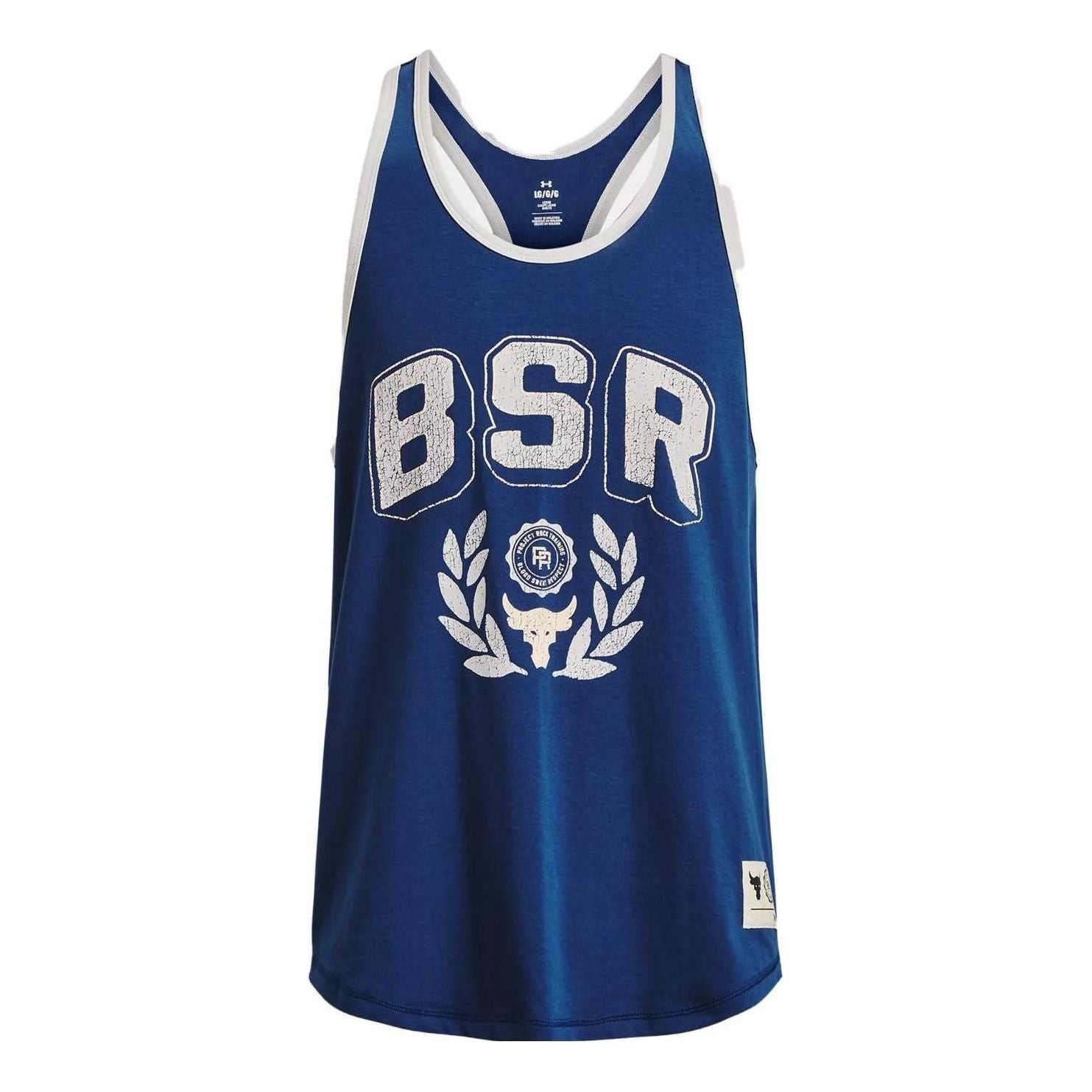 Потник Under Armour Project Rock Graphic Training Tank Синьо | 1376942-471, 0