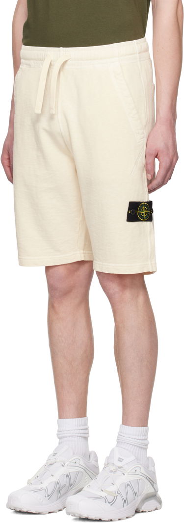 Къси панталони Stone Island Stone Island Fleece Shorts Жълто | K1S15 6200009 S0060, 3