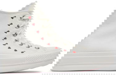 Кецове и обувки Converse Chuck Taylor All-Star Lift Hi "Embroidered Hearts" W Бяло | A01599C, 1