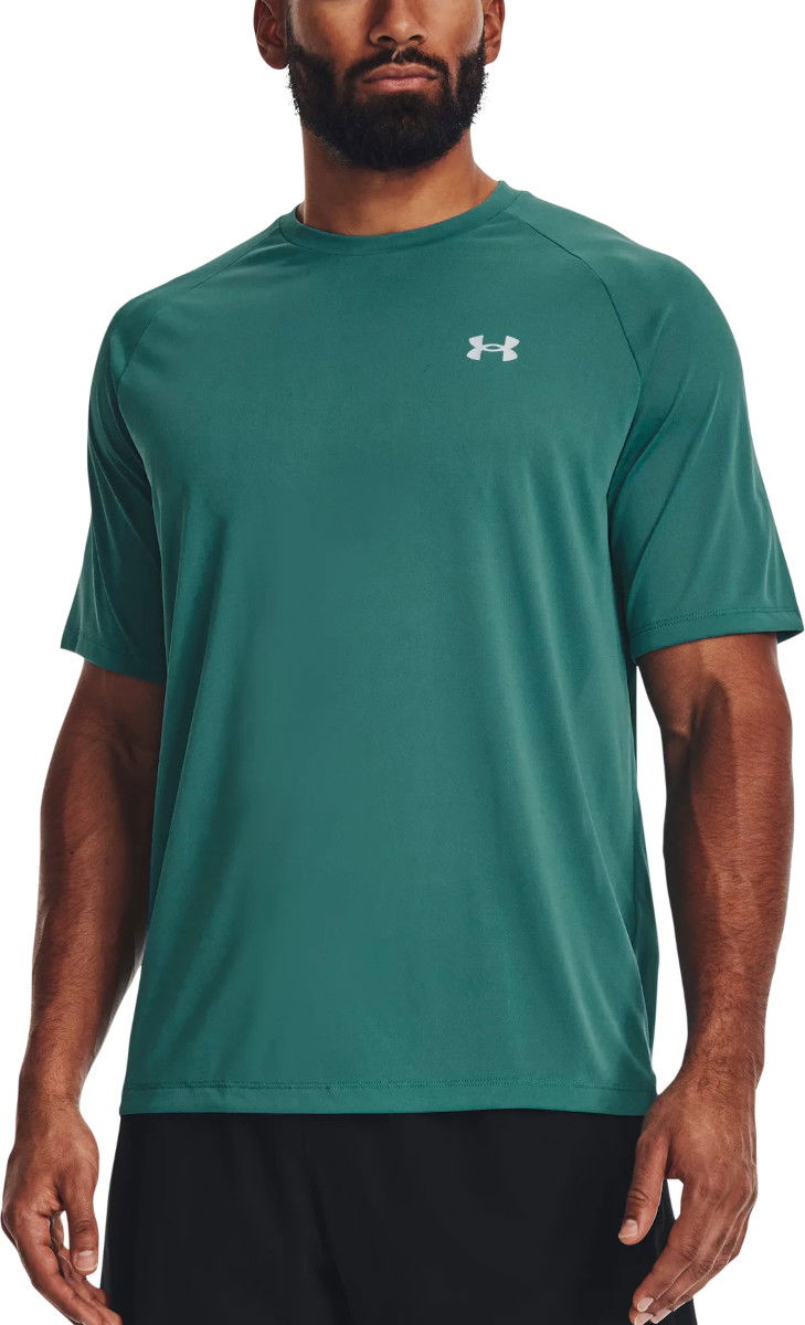 Тениска Under Armour Tech Reflective Tee Зелено | 1377054-722, 0
