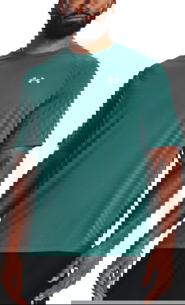 Тениска Under Armour Tech Reflective Tee Зелено | 1377054-722, 0