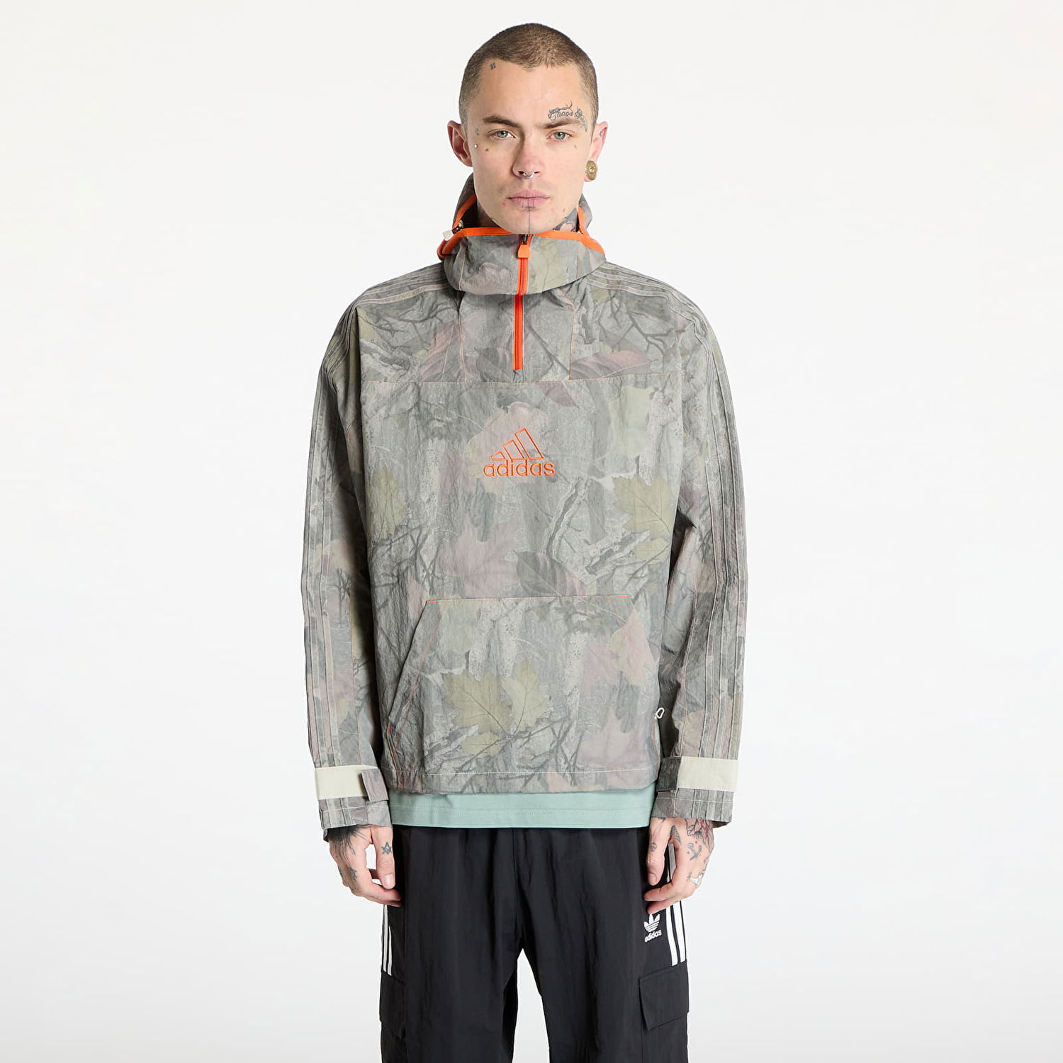 Ветровка adidas Originals Camo Anorak Jacket Многоцветен | JD5418, 0