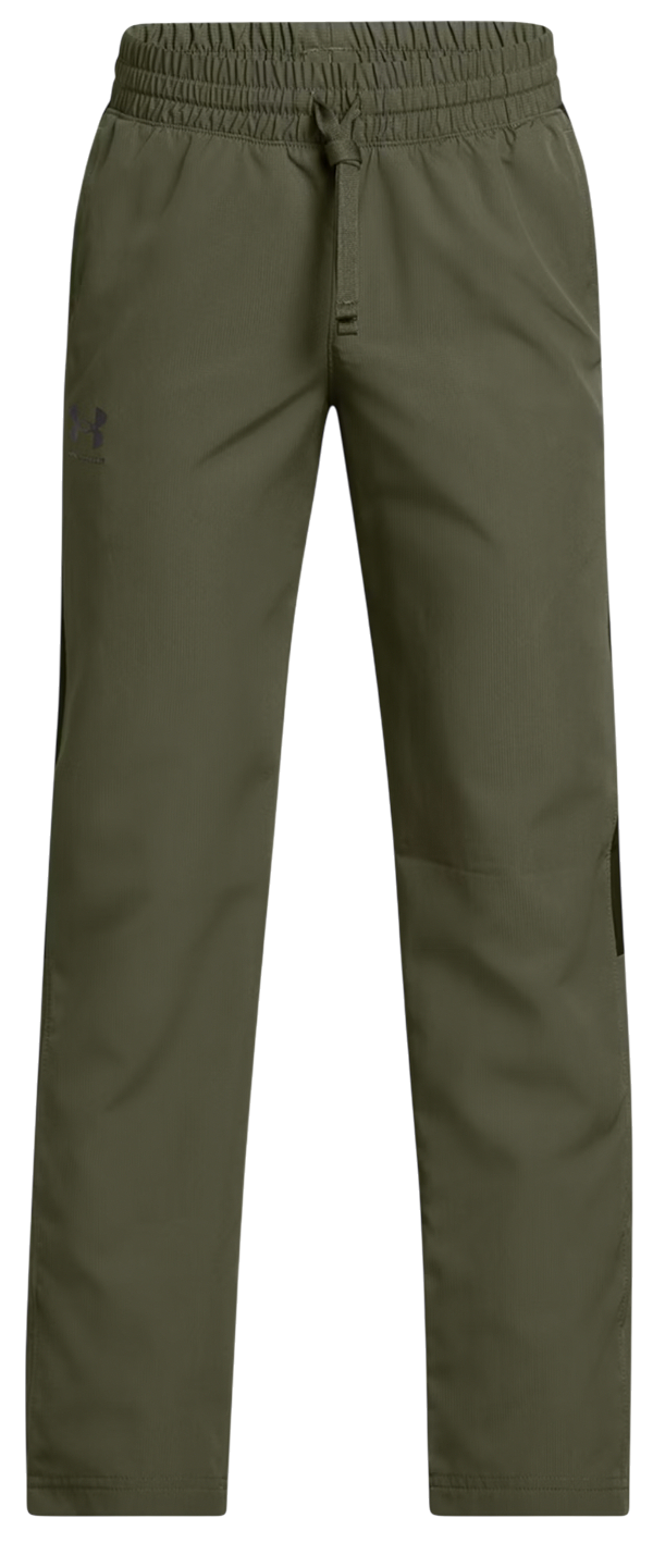 Панталони Under Armour B Rival Woven Training Pants Зелено | 1390155-390