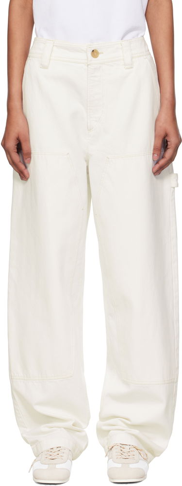 Карго панталони A.P.C. A.P.C. Gustav Carpenter Pants Бяло | COGZV-M08484, 0