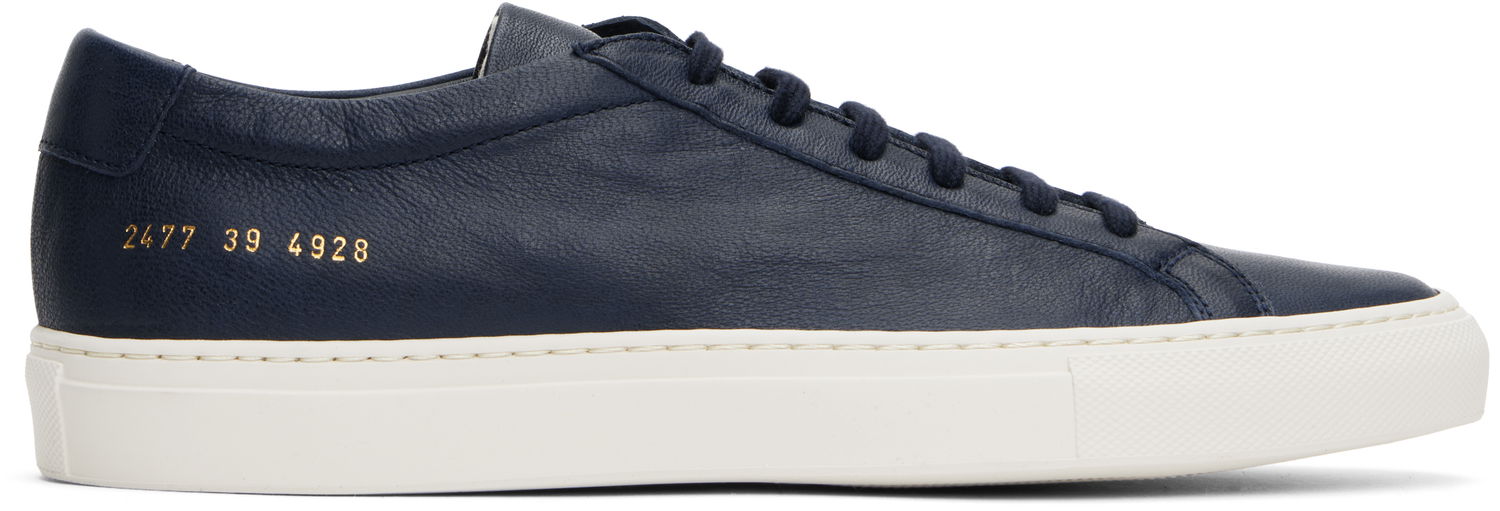 Кецове и обувки Common Projects Common Projects Summer Achilles Тъмно синьо | ARTICLE 2477, 0