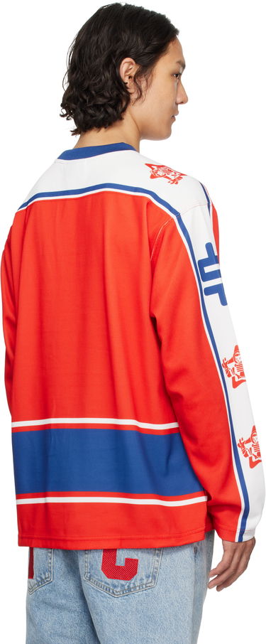 Фланелка BILLIONAIRE BOYS CLUB Billionaire Boys Club Astro Star Hockey T-Shirt Червено | B25152, 2