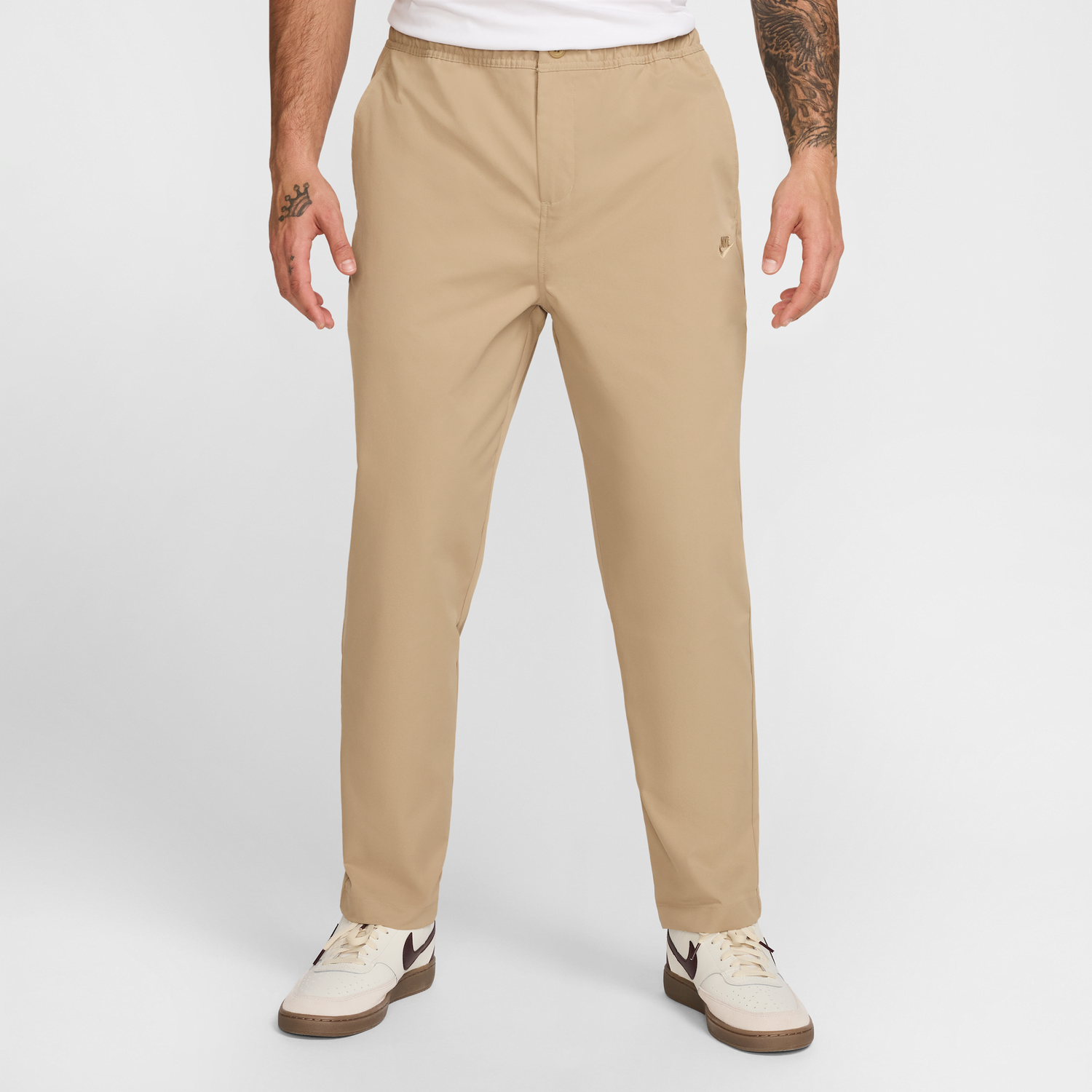Панталони Nike Nike Club Woven Tapered Pants Бежово | HJ1997-297, 0