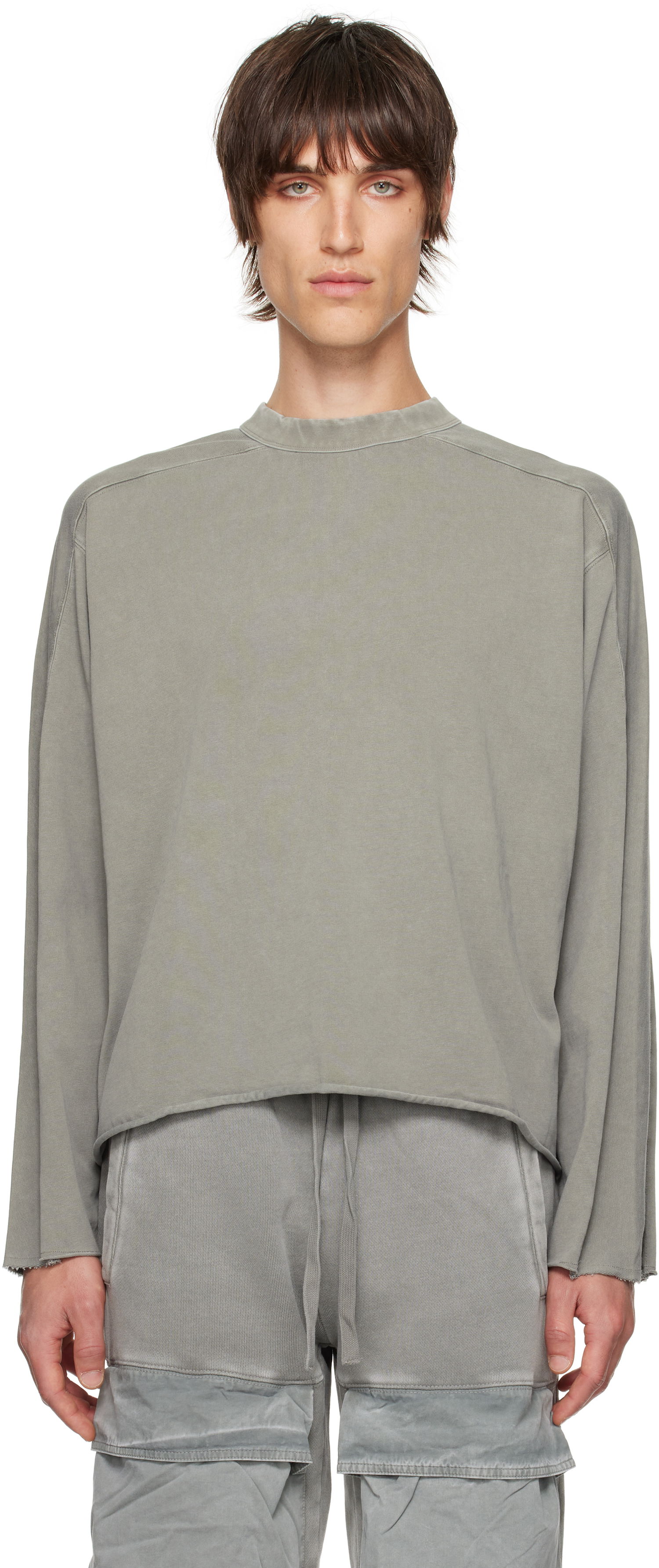 Тениска Entire Studios Long Sleeve T-Shirt Сиво | ES2486RH, 0