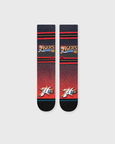 Чорапи Stance FADER CREW SOCKS PHILADELPHIA 76ERS Червено | 190107501101, 0