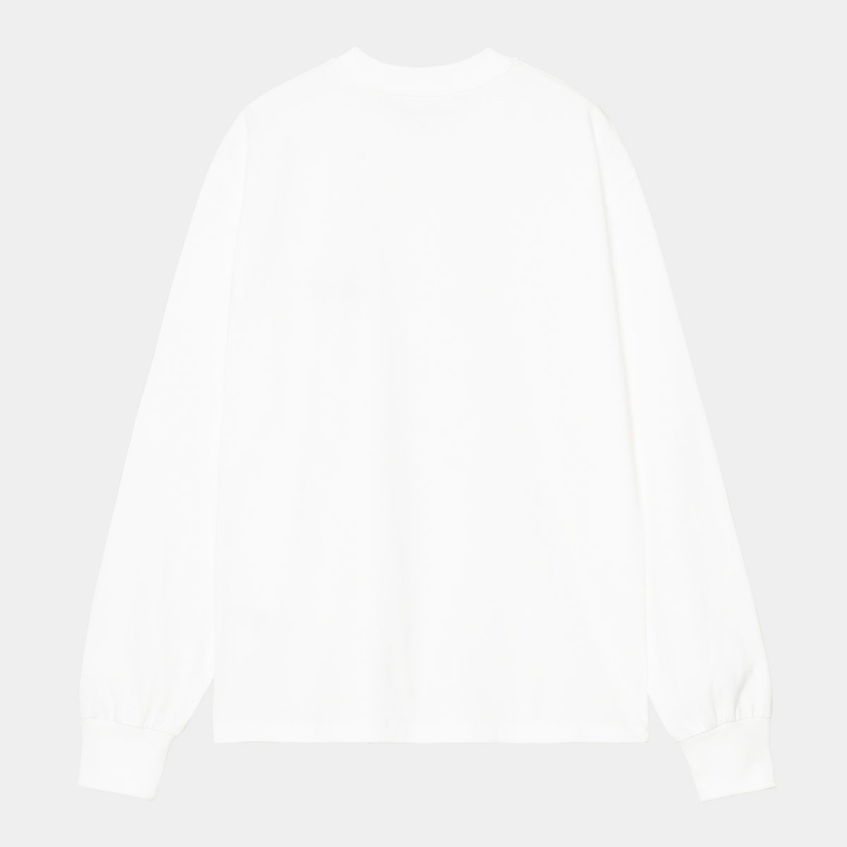 Тениска Carhartt WIP Long Sleeve American Script T-Shirt Бяло | I035466_5, 1