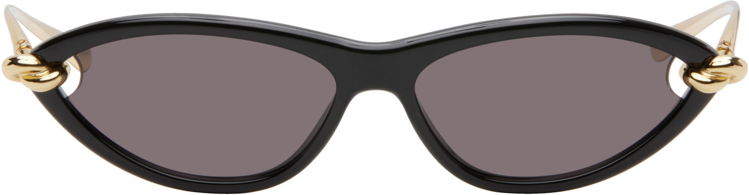Слънчеви очила Bottega Veneta Knot Cat Eye Sunglasses Черно | BV1390S-001, 0