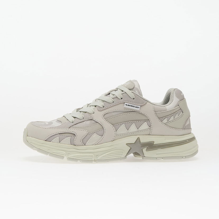 Кецове и обувки BAPE Bathing Ape Shark Sta 1 M2 Бежово | 001FWL301319MWHT