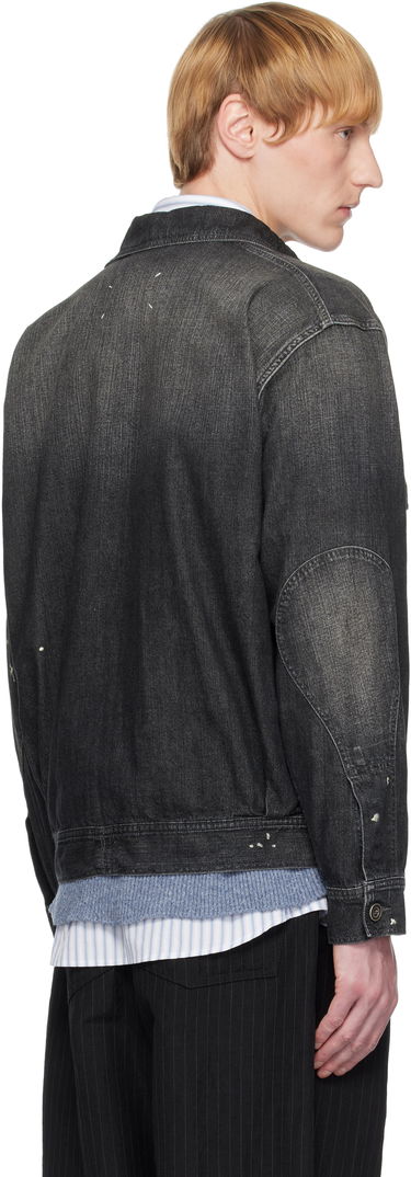 Яке Maison Margiela Maison Margiela Distressed Denim Jacket Черно | S50AM0649 M30025, 2