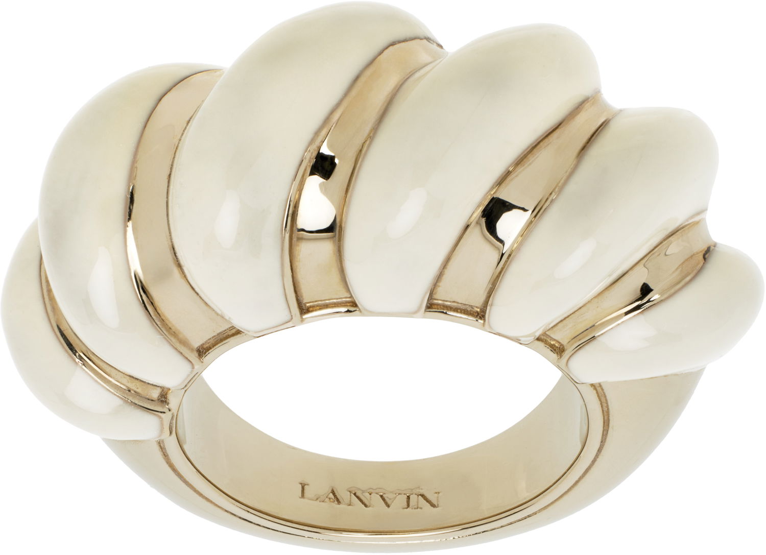 Пръстен LANVIN Lanvin Melodie Candy Ring Бяло | AW-CJFRI1-ENCY-P25, 0