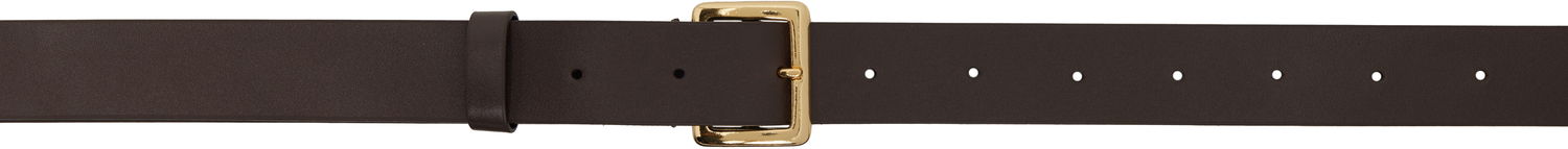 Колани AURALEE Leather Square Buckle Belt Кафяво | A24AB04RP-W, 0