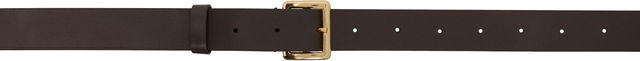 Leather Square Buckle Belt