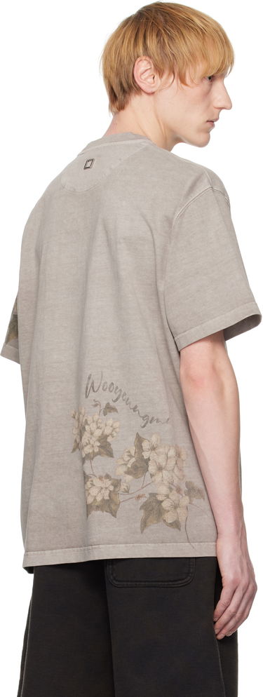Тениска WOOYOUNGMI WOOYOUNGMI Faded Floral T-Shirt Сиво | W251TS03, 2