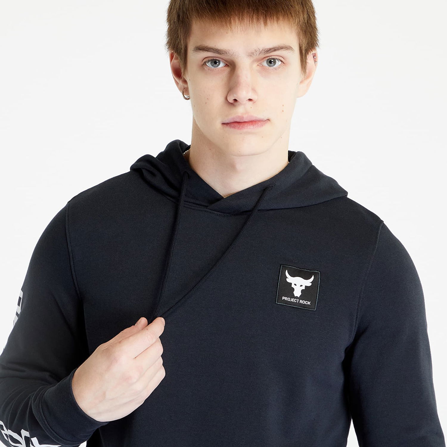Суитчър Under Armour Project Rock Terry Hoodie Черно | 1377428-001, 0