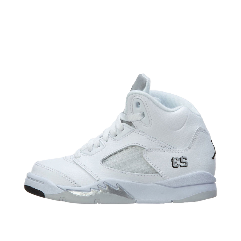Кецове и обувки Jordan Jordan 5 Retro Metallic (PS) Бяло | 440889-130