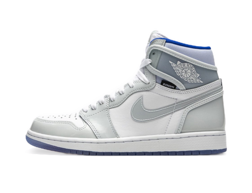 Лимитирано Издание Jordan Air Jordan 1 High Zoom "Racer Blue" Сиво | CK6637-104