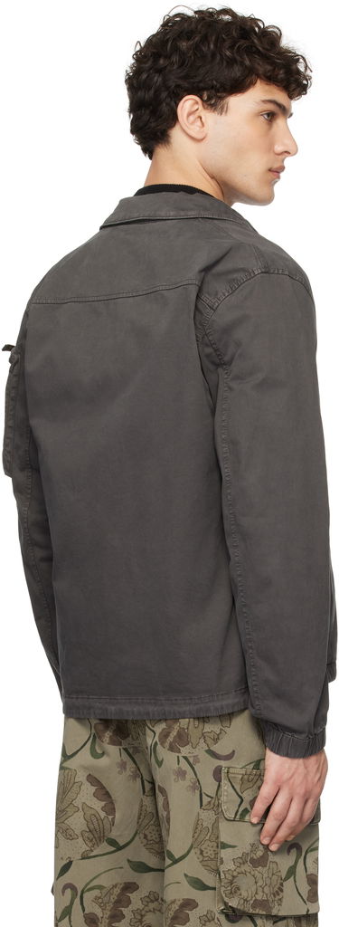 Яке Stone Island Stone Island Organic Broken Twill 'OLD' Jacket Сиво | K1S15 1200003 S0004, 2