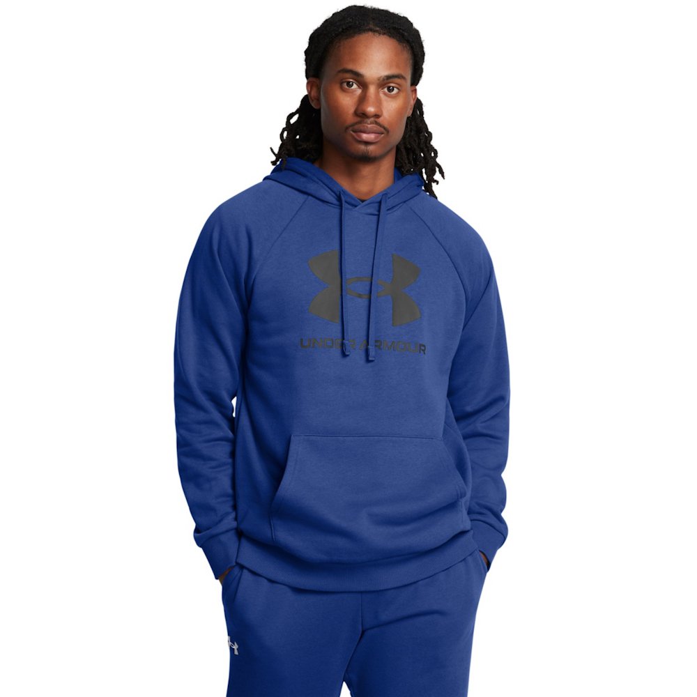 Суитчър Under Armour Rival Logo Fleece Hoodie Синьо | 1379758-432, 0