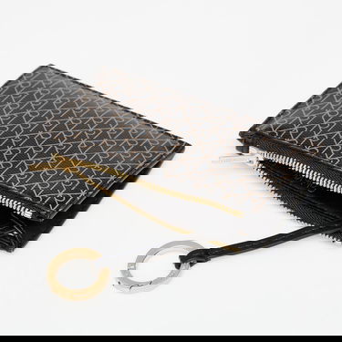 Портфейл CALVIN KLEIN Calvin Klein Emblem Aop Top Zip Cardholder Черно | LV04F1084G 2XA, 1