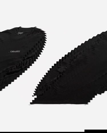Тениска Carhartt WIP Detroit Standard Longsleeve T-Shirt Black Черно | I033958 0D2XX, 1