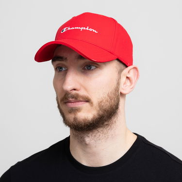 Шапка с козирка Champion Baseball Cap UNI Червено | 805973-RS032, 0