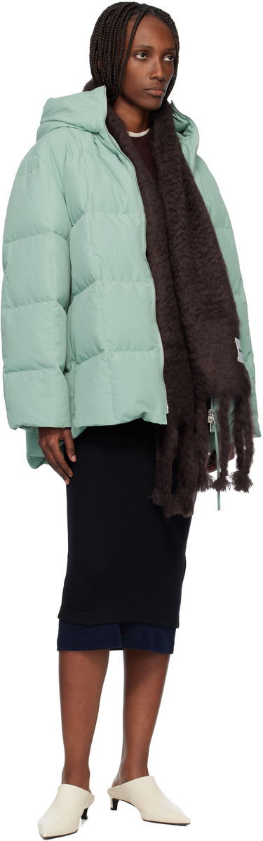 Шал Jil Sander Jil Sander Slim Wool Blend Scarf Кафяво | J40TE0132_J40041, 1