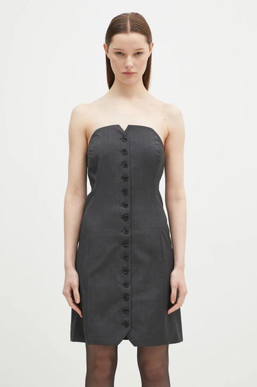 Pокля Samsoe Samsoe Samsoe Samsoe Saellen Mini Dress Сиво | F24400132, 0