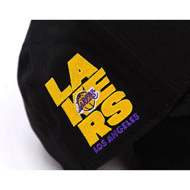 Шапка с козирка New Era LA Lakers 9FORTY A-Frame Adjustable Cap Черно | 60595228, 7